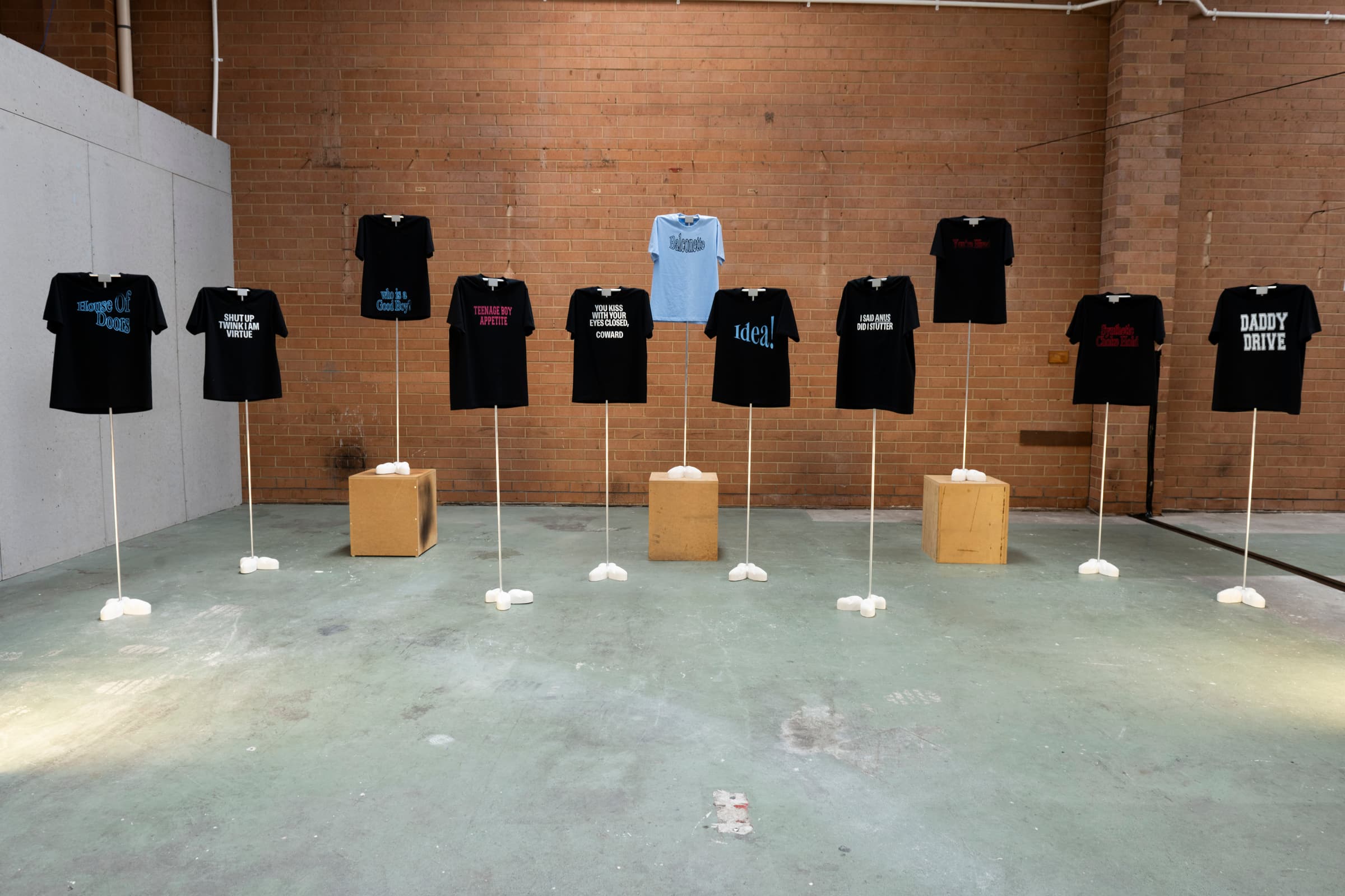 HAUNT, installation view